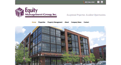 Desktop Screenshot of equity-management.com